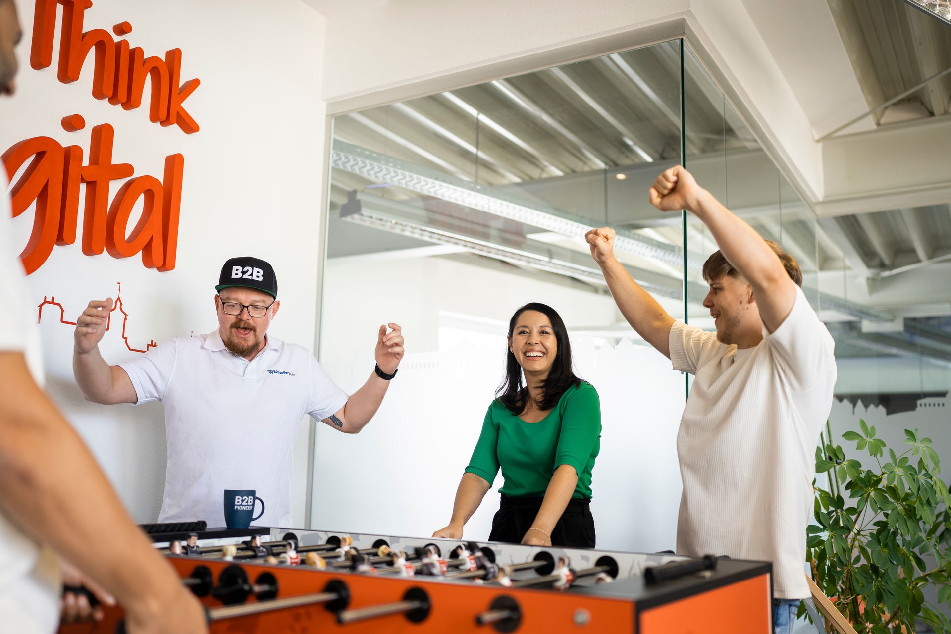 Tischkicker-Turnier bei RSLT.DIGITAL